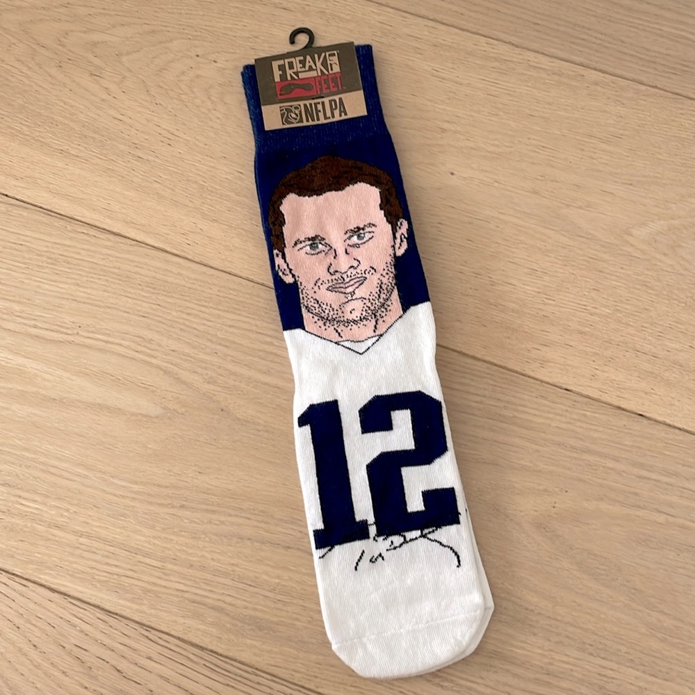 Freaker Feet Tom Brady socks